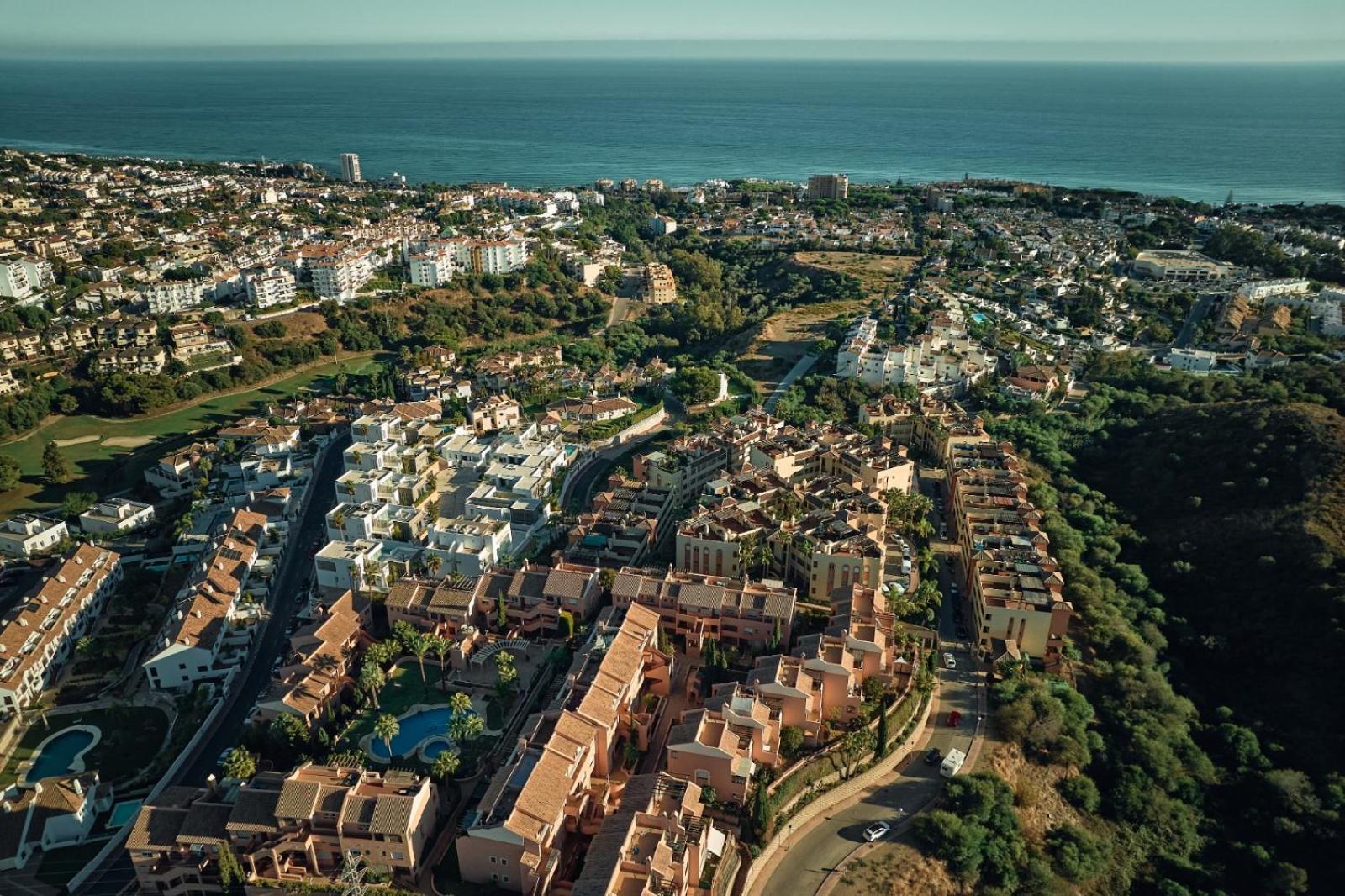Appartement Cozy Penthouse Riviera Del Sol à Málaga Extérieur photo