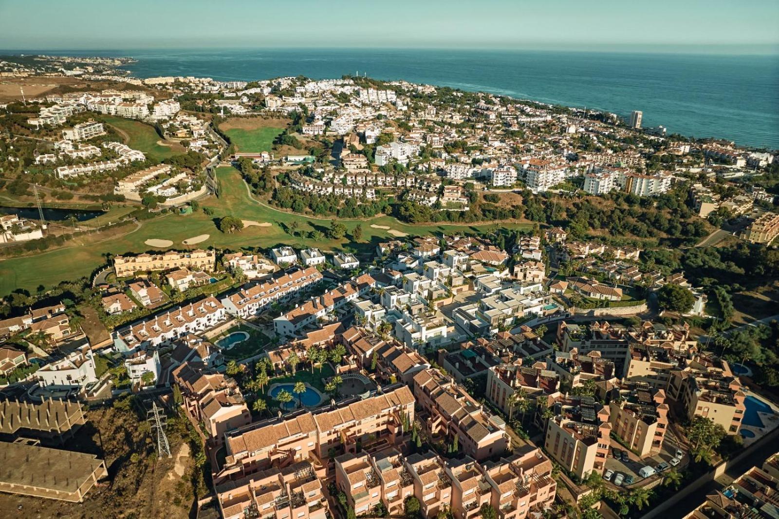 Appartement Cozy Penthouse Riviera Del Sol à Málaga Extérieur photo