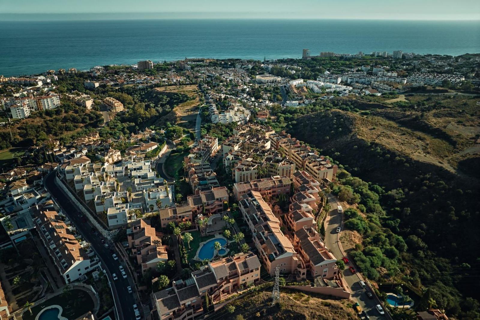 Appartement Cozy Penthouse Riviera Del Sol à Málaga Extérieur photo